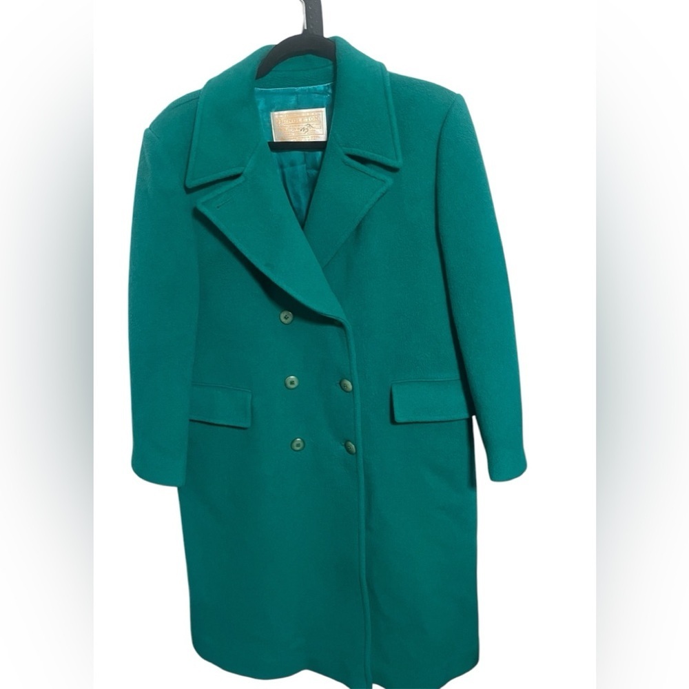 Pendleton Virgin Wool Teal Green Jacket - image 1